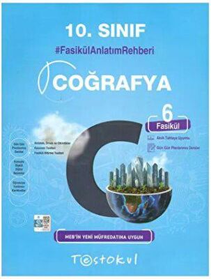 Test Okul 10. Sınıf Coğrafya Fasikül Anlatım Rehberi 2023 - Kolektif kitap kapağı