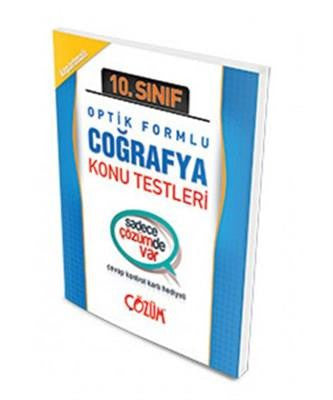 10.Sınıf Coğrafya Konu Testleri Yaprak Test - Çözüm Yayınları kitap kapağı