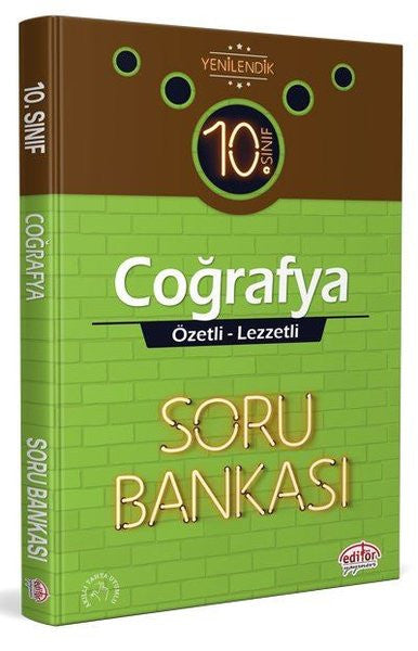 10.Sınıf Coğrafya Özetli Lezzetli Soru Bankası - Kolektif kitap kapağı