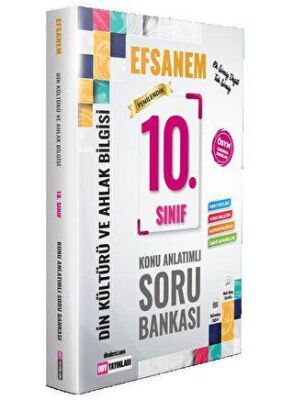 10. Sınıf Din Kültürü ve Ahlak Bilgisi Efsane Konu Anlatımlı Soru Bankası - Kolektif kitap kapağı