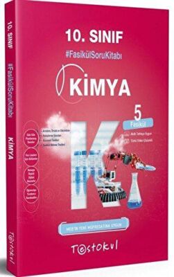 Test Okul 10. Sınıf Kimya Fasikül Soru Kitabı Bankası 2023 - Kolektif kitap kapağı