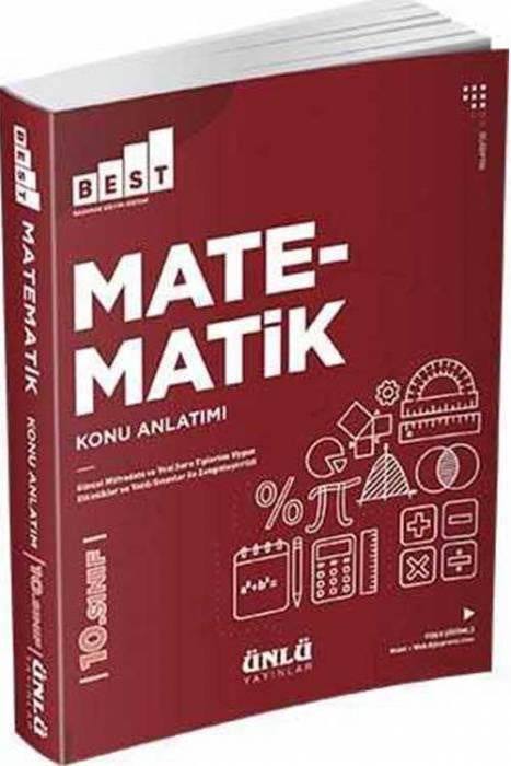 10.Sınıf Matematik Konu Anlatım Best - Ünlü Yayınları kitap kapağı