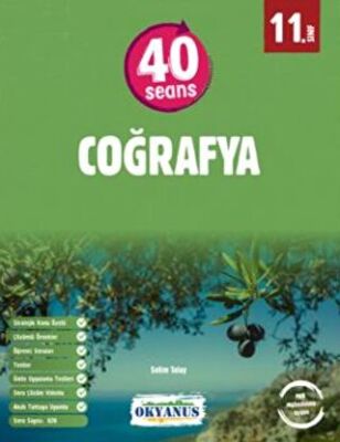 11. Sınıf 40 Seans Coğrafya - Selim Talay kitap kapağı
