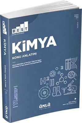 11.Sınıf Kimya Best Konu Anlatım - Ünlü Yayınları - Kolektif kitap kapağı