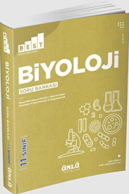 11.Sınıf Biyoloji Soru Bankası - Ünlü Yayınları - Kolektif kitap kapağı
