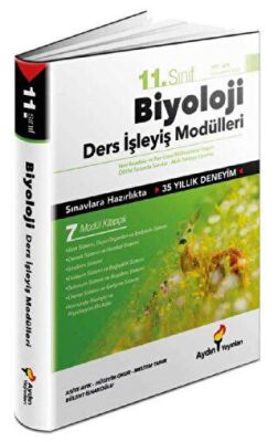 Aydın 2024 11. Sınıf Biyoloji Ders İşleyiş Modülleri - Asiye Ayık kitap kapağı