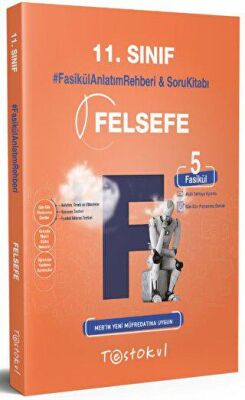 Test Okul 11. Sınıf Felsefe Fasikül Anlatım Rehberi 2023 - Kolektif kitap kapağı