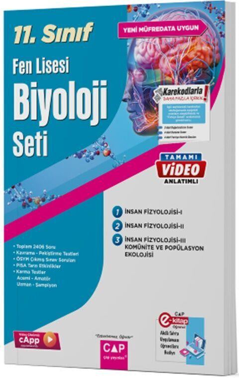 11. Sınıf Fen Lisesi Biyoloji Seti - Kolektif kitap kapağı