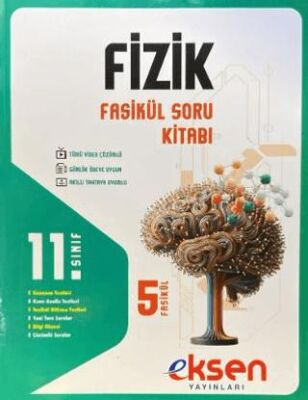 Test Okul Yayınları 11. Sınıf Fizik 5 Fasikül Soru Bankası - Zeynel Malkaç kitap kapağı
