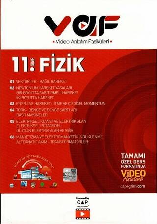 11. Sınıf Fizik Video Anlatım Fasikülleri - Kolektif kitap kapağı