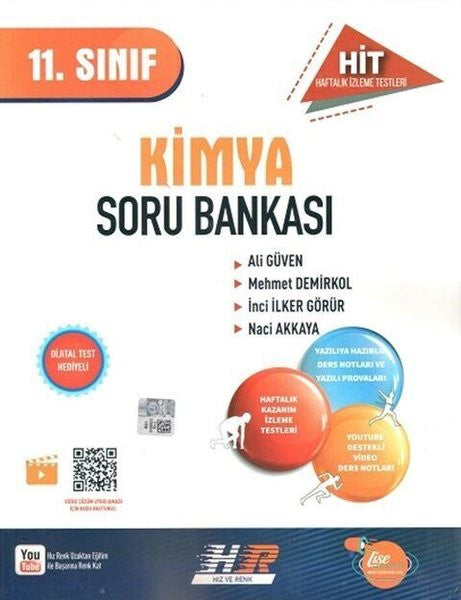 11. Sınıf Kimya HİT Soru Bankası - Ali Güven kitap kapağı