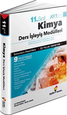 Aydın 11. Sınıf Aydın Kimya Ders İşleyiş Modülleri - Kolektif kitap kapağı