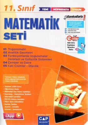 11. Sınıf Matematik Anadolu Seti - Kolektif kitap kapağı