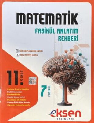 Eksen Yayınları 11. Sınıf Matematik 7 Fasikül Anlatım Rehberi - Kolektif kitap kapağı
