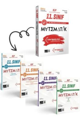 Rasyonel Yayınları 11. Sınıf Matematik Müfredatının Tamamı Kif Seti (Kademeli İlerleme Fasikülleri) - Kolektif kitap kapağı