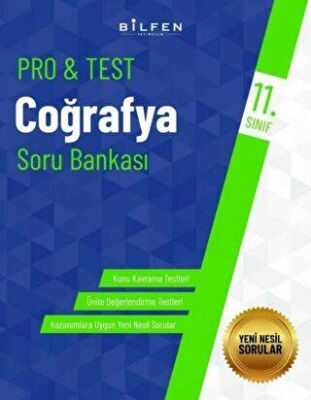 11.Sınıf Pro&Test Coğrafya Soru Bankası - Kolektif kitap kapağı