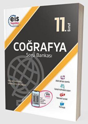 11. Sınıf Coğrafya Soru Bankası - Kolektif kitap kapağı