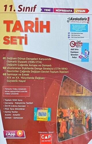 11.Sınıf Tarih Anadolu Seti - Kolektif kitap kapağı