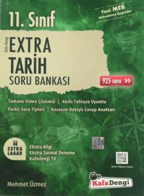 11.Sınıf Extra Tarih Soru Bankası - Kolektif kitap kapağı