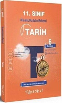 Test Okul 11. Sınıf Tarih Fasikül Anlatım Rehberi 2023 - Kolektif kitap kapağı