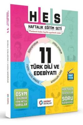 Ordinat Yayınları - Bayilik 11. Sınıf Türk Dili Ve Edebiyatı Set Hes Serisi Ordinat Yayınları - Kolektif kitap kapağı