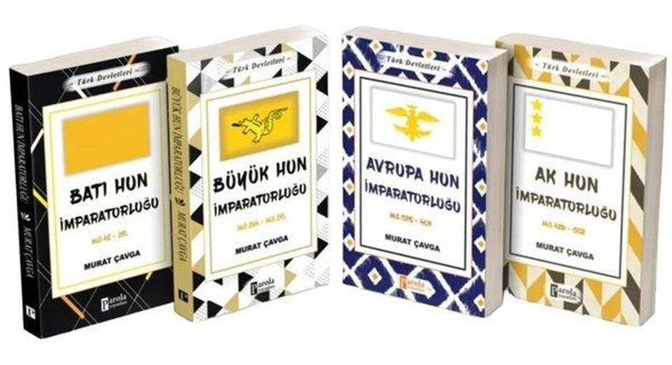 Türk Devletleri Serisi Seti - 4 Kitap Takım | Parola Yayınları (İnce Kapak)