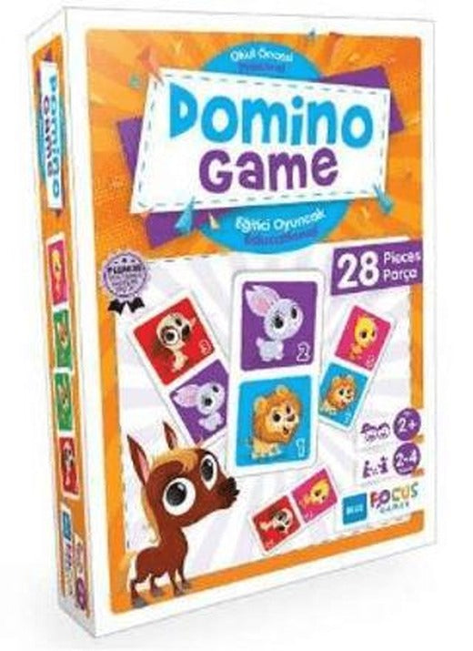 Blue Focus Domino Game 28 Parça | Blue Focus Yayınları