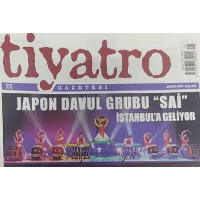 Tiyatro Gazetesi Sayı: 162 Aralık 2024 | Tiyatro Gazetesi (Ciltsiz)