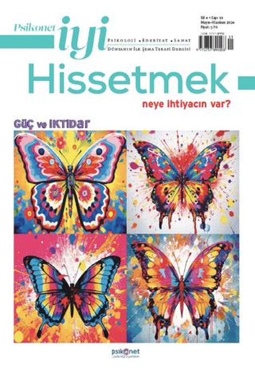 Psikonet İyi Hissetmek Sayı: 19 - Neye İhtiyacın Var? Güç ve İktidar | Psikonet Dergi (Ciltsiz)