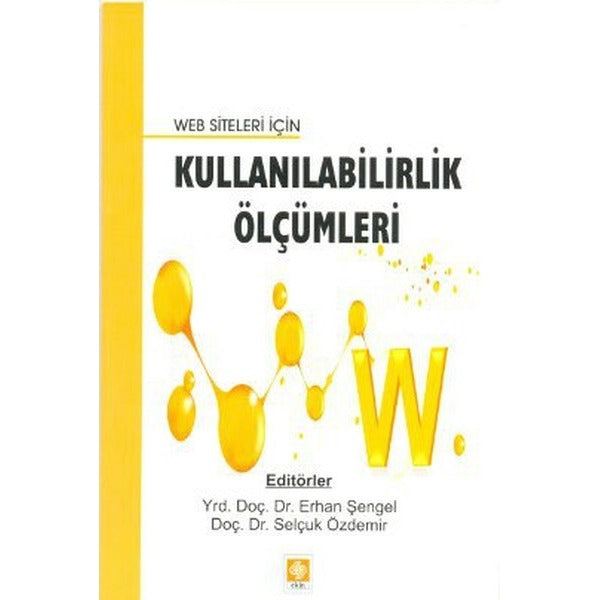 Web Siteleri için Kullanılabilirlik Ölçümleri | Ekin Basım Yayın (İnce Kapak)