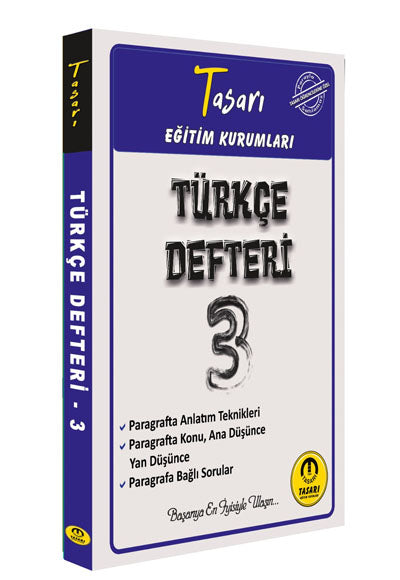 Türkçe Defteri Sözel Yetenek Paragraf Özel Seri - Komisyon kitap kapağı
