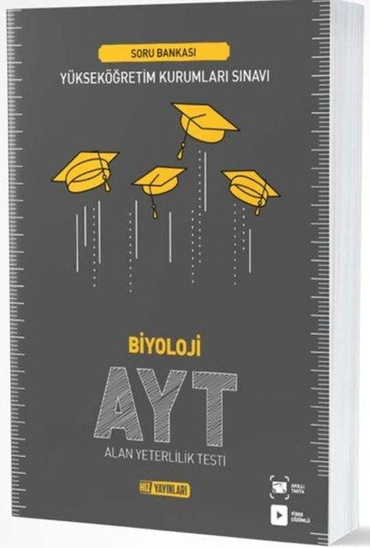 AYT Kitapları Biyoloji Soru Bankası | Hız Yayınları (İnce Kapak)