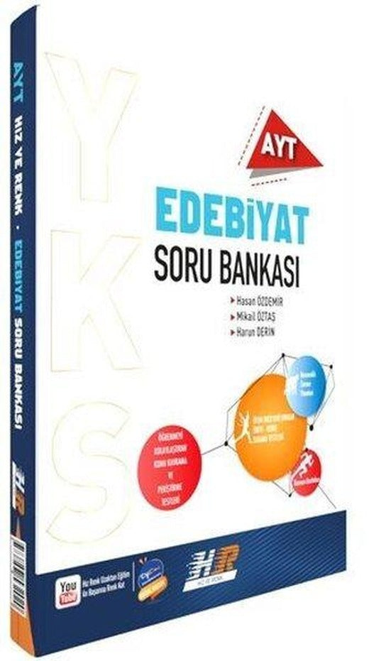 AYT Edebiyat Soru Bankası | Hız ve Renk Yayınları (İnce Kapak)