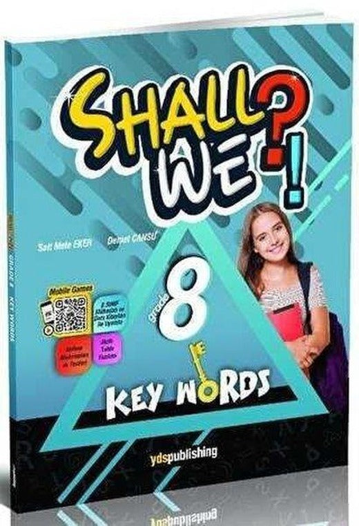 8. Sınıf İngilizce Shall We Key Words Vocabulary Book | YDS Publishing (İnce Kapak)