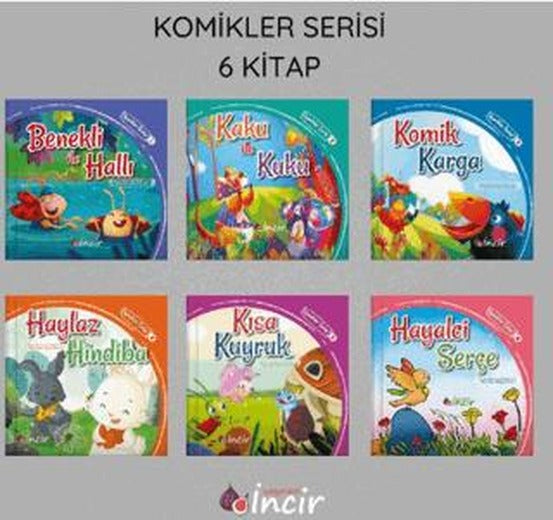 Komikler Serisi 6 Kitap