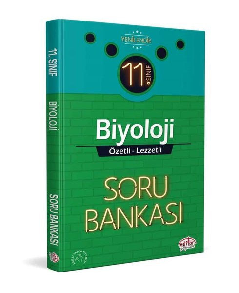 11.Sınıf Biyoloji Özetli - Lezzetli Soru Bankası - Komisyon kitap kapağı