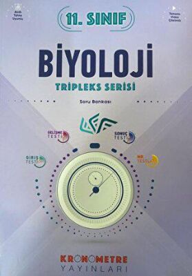 11. Sınıf Biyoloji Tripleks Serisi Soru Bankası - Kolektif kitap kapağı