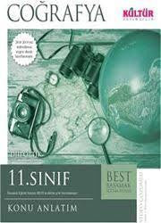 11.Sınıf Coğrafya Konu Anlatım - Kültür Yayıncılık kitap kapağı