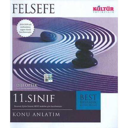 11.Sınıf Felsefe Konu Anlatımı - Kültür Yayıncılık kitap kapağı