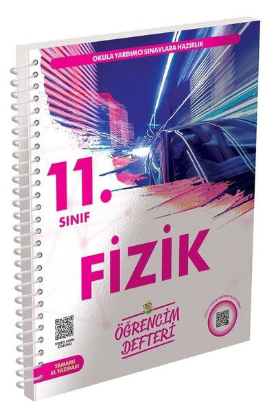 11. Sınıf Fizik Öğrencim Defteri (3053) - Veli Bektaş kitap kapağı