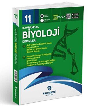 Tsunami 11.Sınıf BİYOLOJİ (2 Fasikül) - Kolektif kitap kapağı