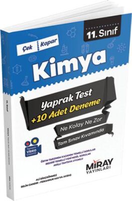 11. Sınıf Kimya Yaprak Testler - Kolektif kitap kapağı