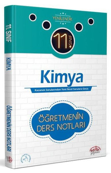 11.Sınıf Kimya Öğretmenin Ders Notları - Kolektif kitap kapağı