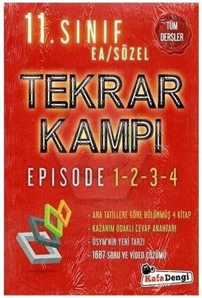 11.Sınıf Sözel Tüm Dersler Tekrar Kampı - Kolektif kitap kapağı