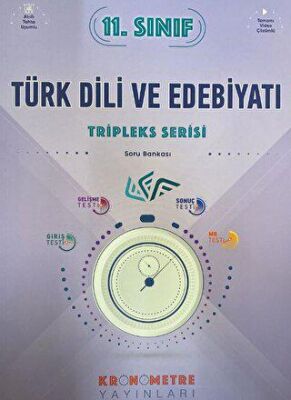 11. Sınıf Türk Dili ve Edebiyatı Tripleks Serisi Soru Bankası - Kolektif kitap kapağı