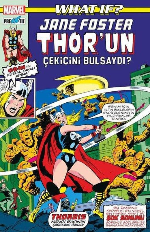 What If? Jane Foster Thor'un Çekicini Bulsaydı? | Presstij Kitap (İnce Kapak)