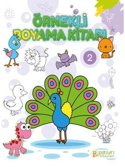 Örnekli Boyama Kitabı - 2
