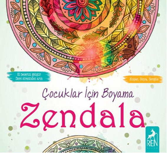 Çocuklar İçin Boyama - Zendala | Ren Kitap