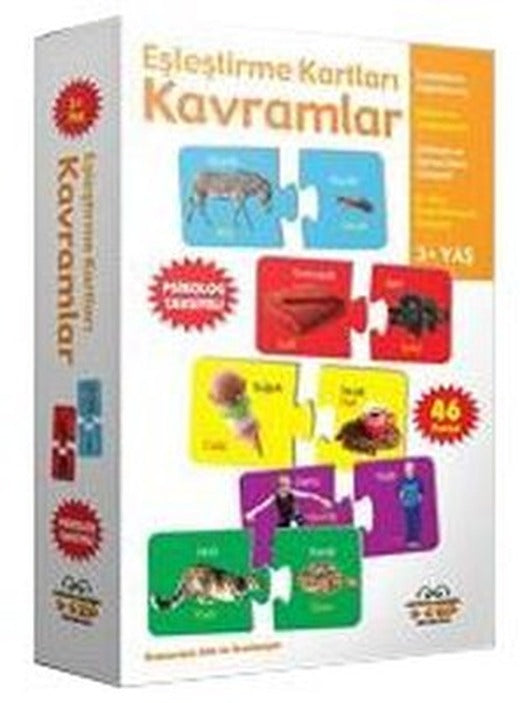 Eşleştirme Kartları - Kavramlar 4+ Yaş | 0-6 Yaş Yayınları