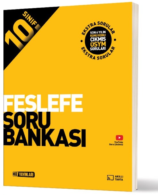 10. Sınıf Felsefe Soru Bankası | Hız Yayınları (İnce Kapak)